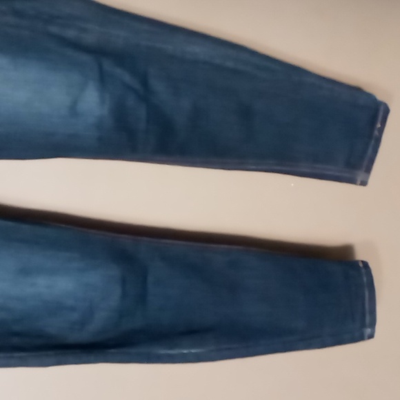 Enjean Dark 4 Button Skinny Jeans Size 7 - Picture 5 of 8